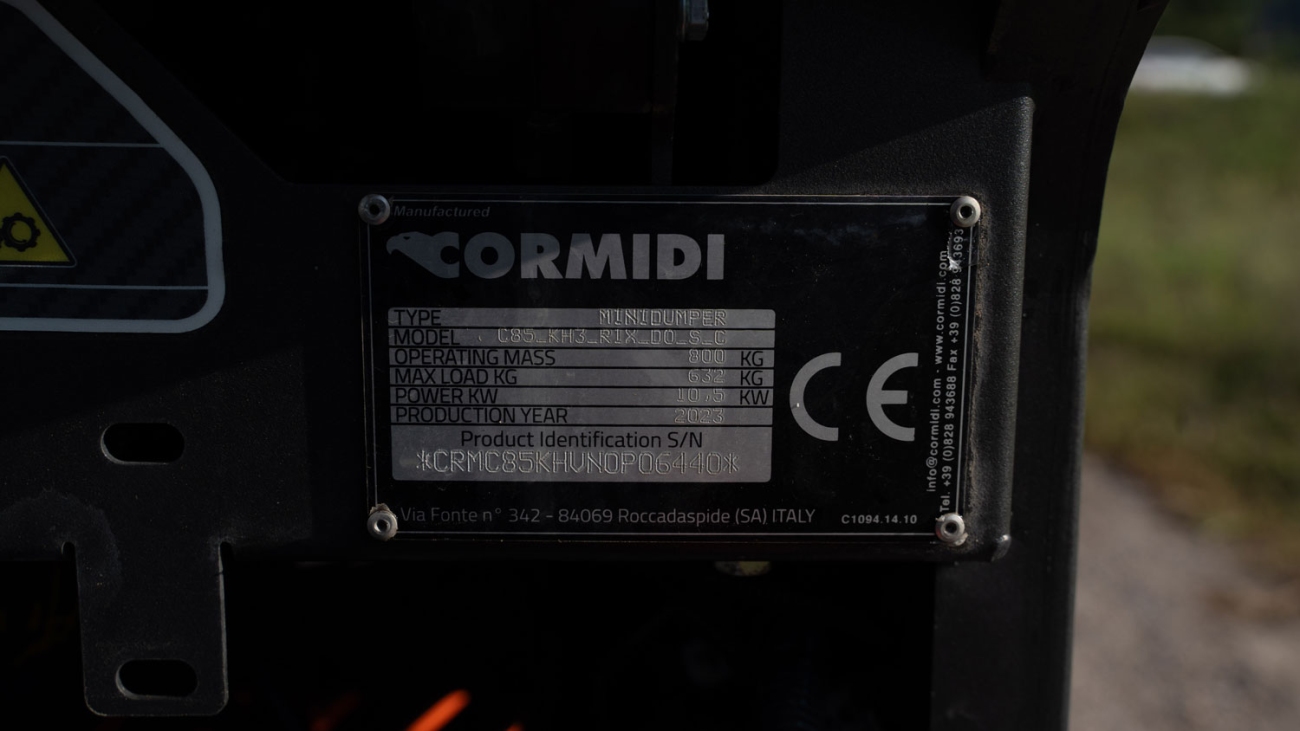Minidumper Cormidi C85 RIX